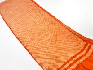 正絹　振袖用　絞り　帯揚げ